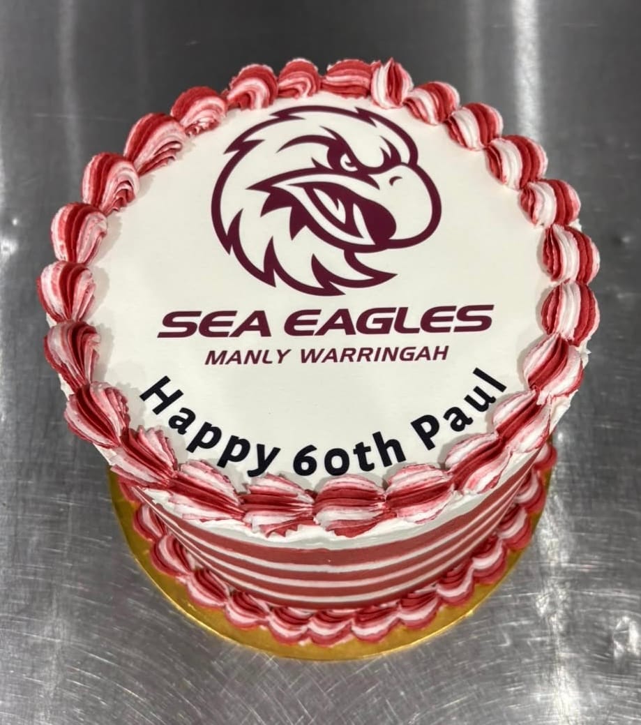 Customer photo review of 20 cm Pre-cut Circle Custom Edible Icing Image