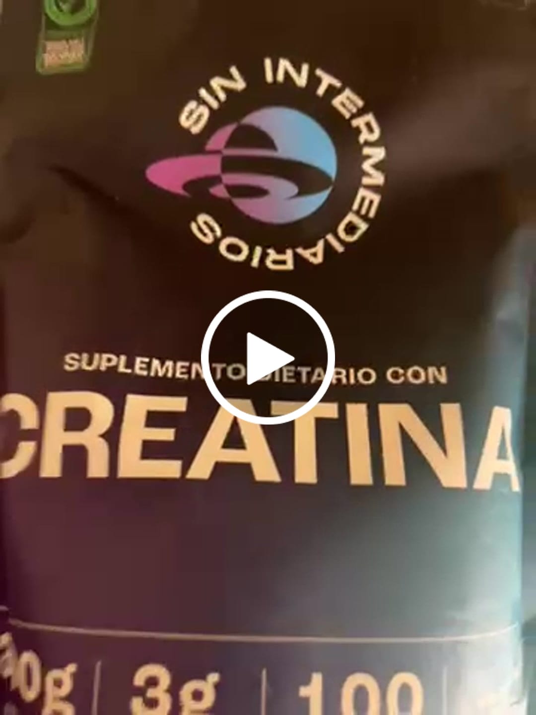 Customer video review of Creatina Monohidrato