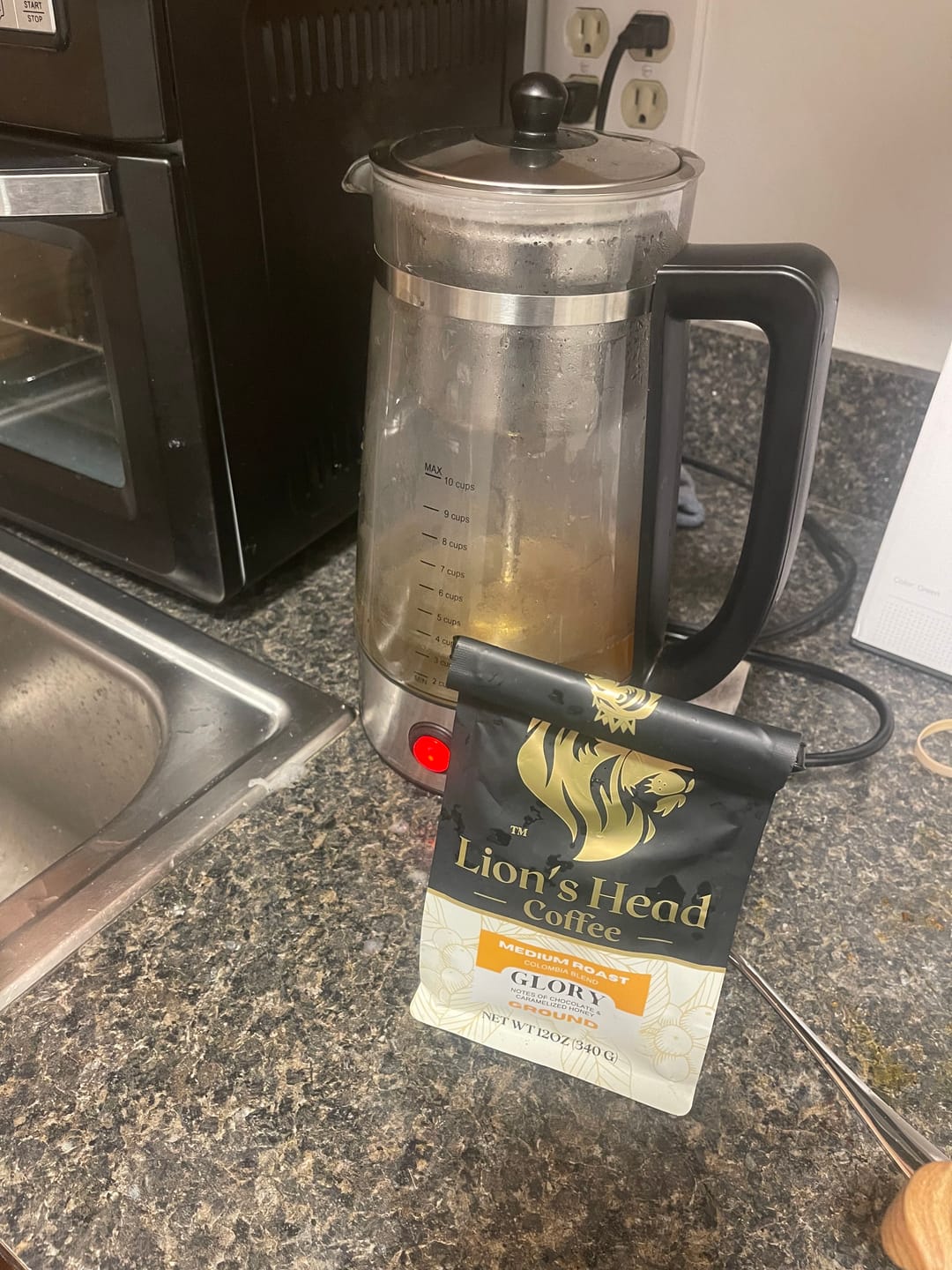 Customer photo review of Glory - Chocolate & Caramelized Honey - Medium Roast