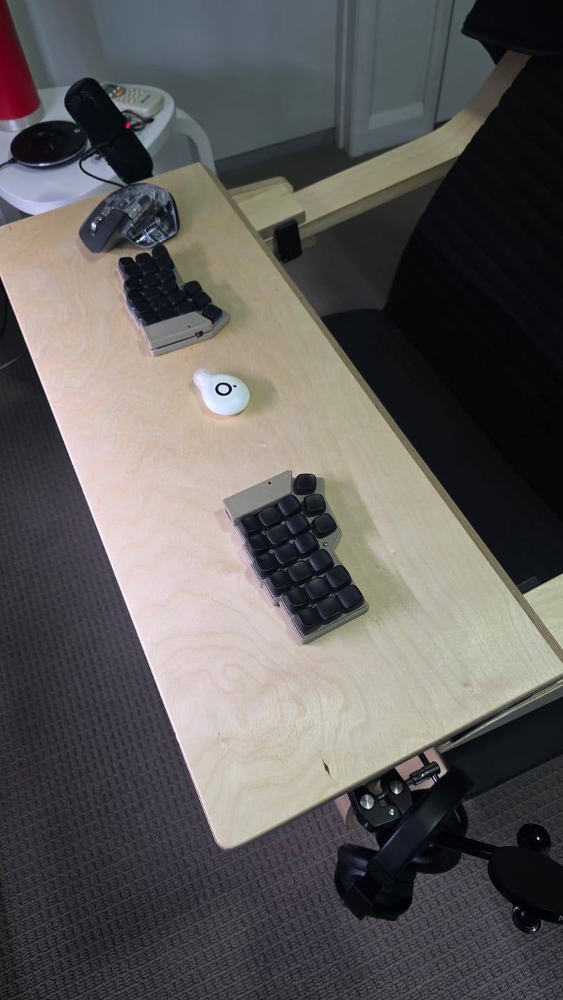 Customer photo review of POÄNG Desk
