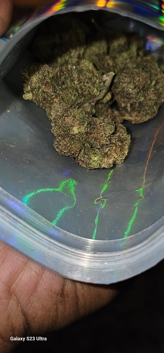 Customer photo review of Blueberry Muffin - 28 Grams - Indica