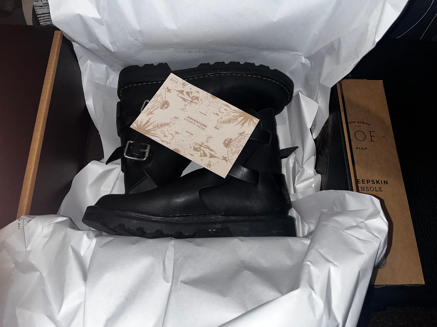 Customer photo review of Black Tankwa Boot
