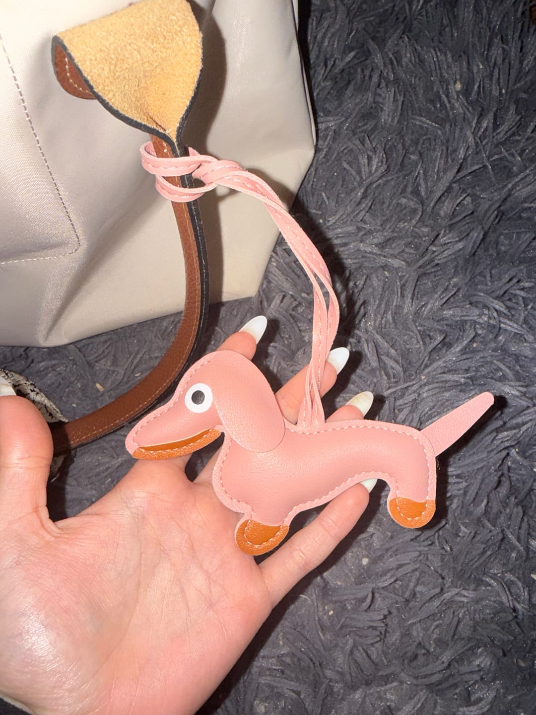 Customer photo review of Mystery pup charm