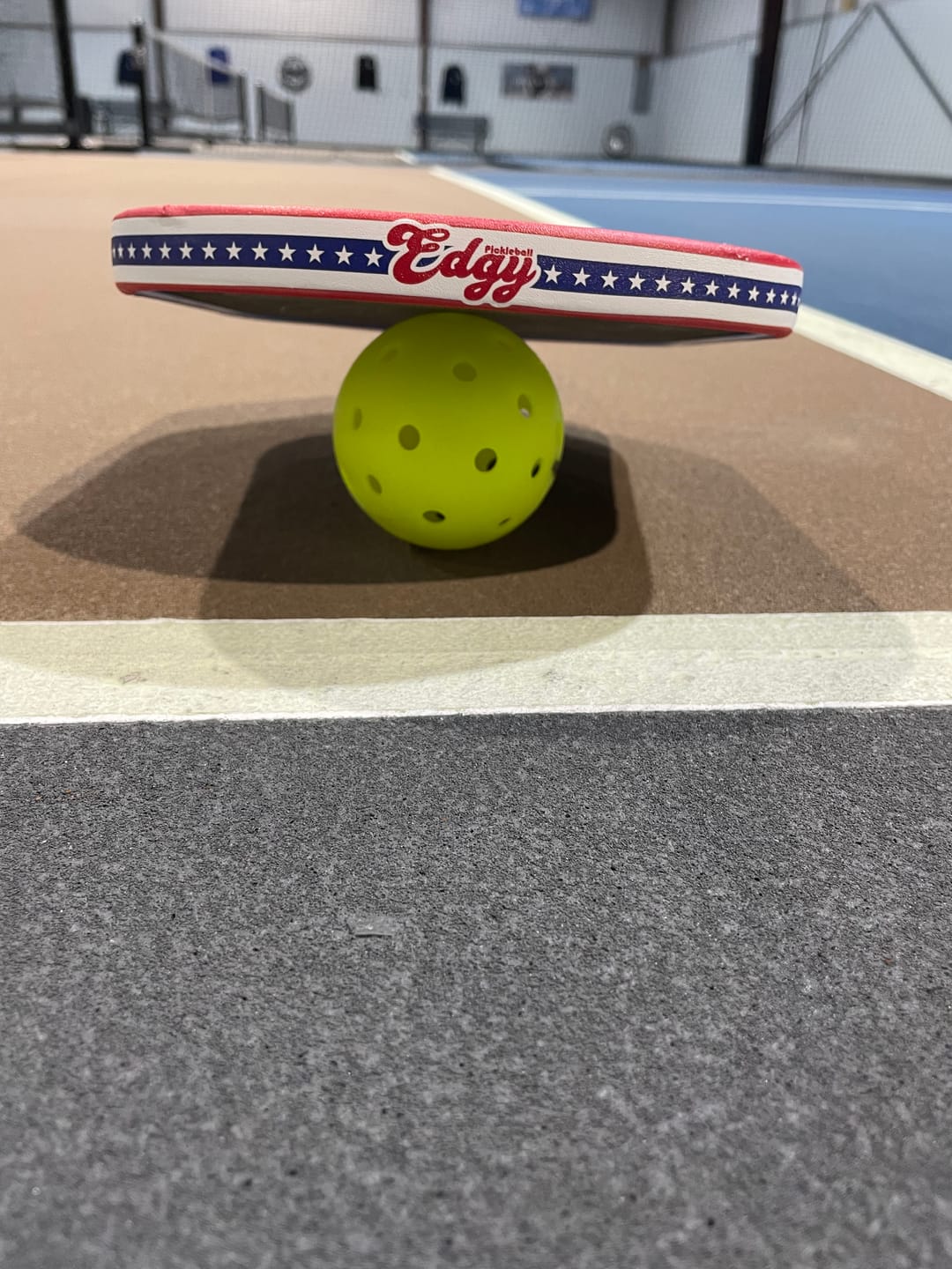 Customer photo review of 1776 Edge Tape (3 pack) - Pickleball Paddle Edge Tape