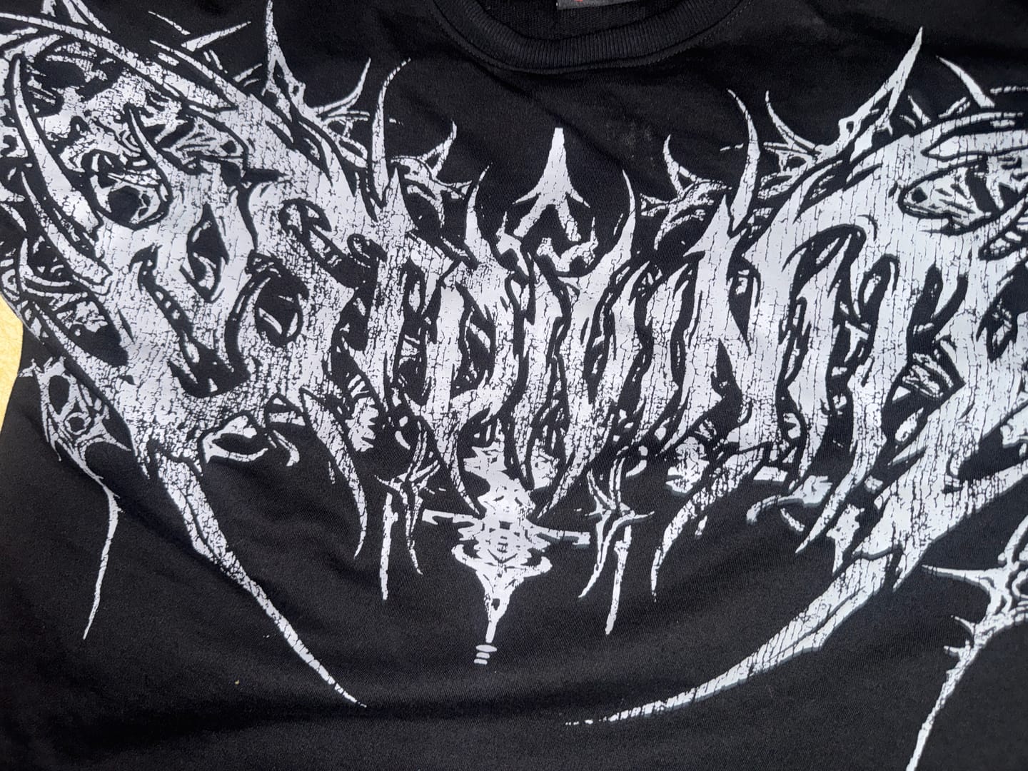 Customer photo review of SKELRETH OVERSIZED T-SHIRT [GHOST]