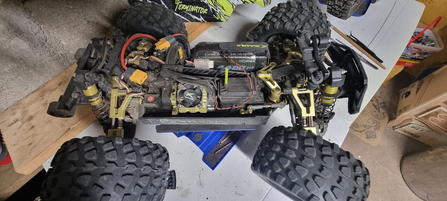 Customer photo review of Aluminum Servo Saver For RZ001 and 1/10 Rally Car