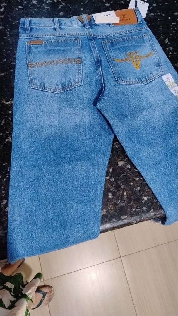 Customer photo review of Calça Country Masculina Ariat M5