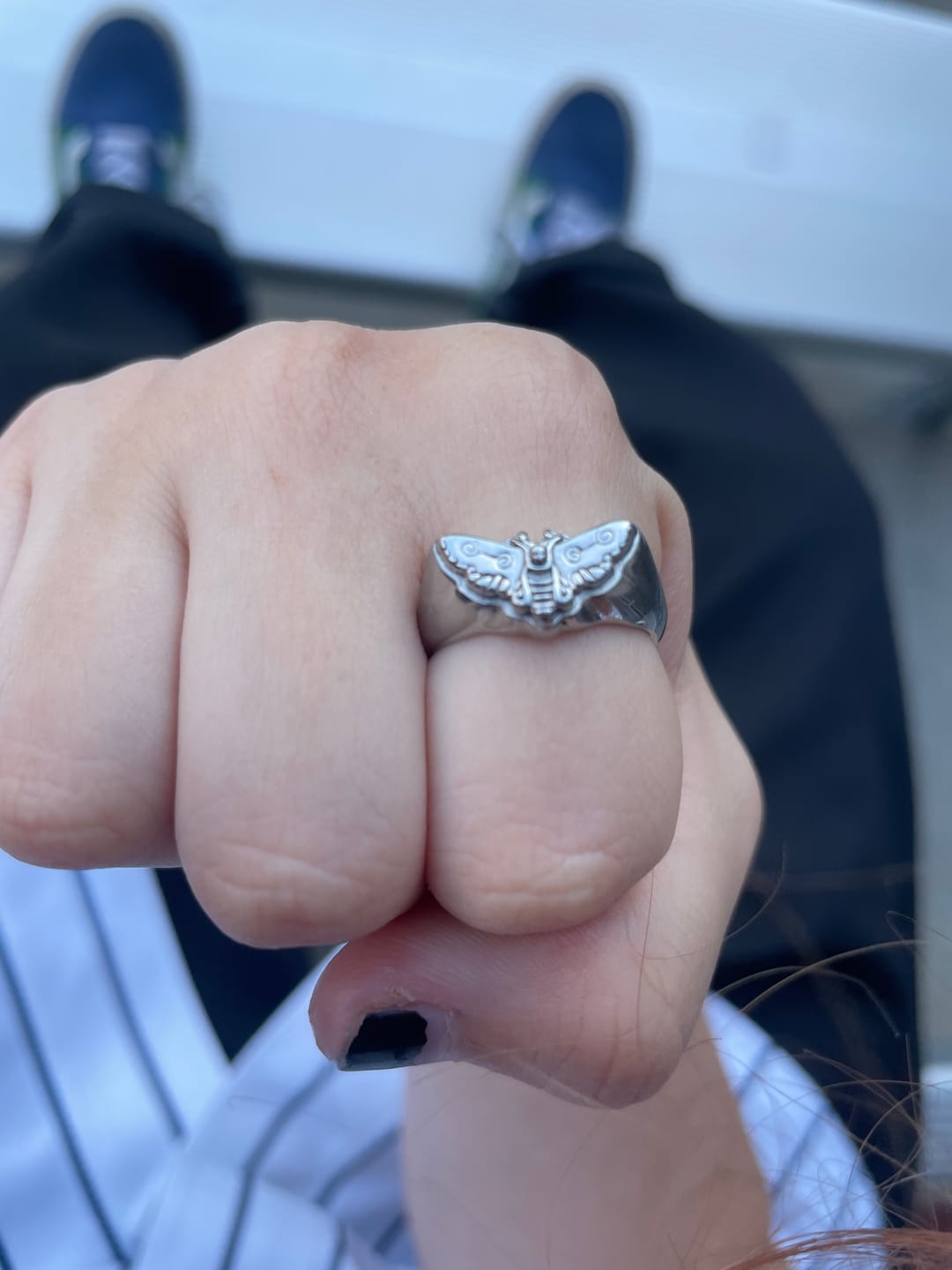 Customer photo review of MOTH RING