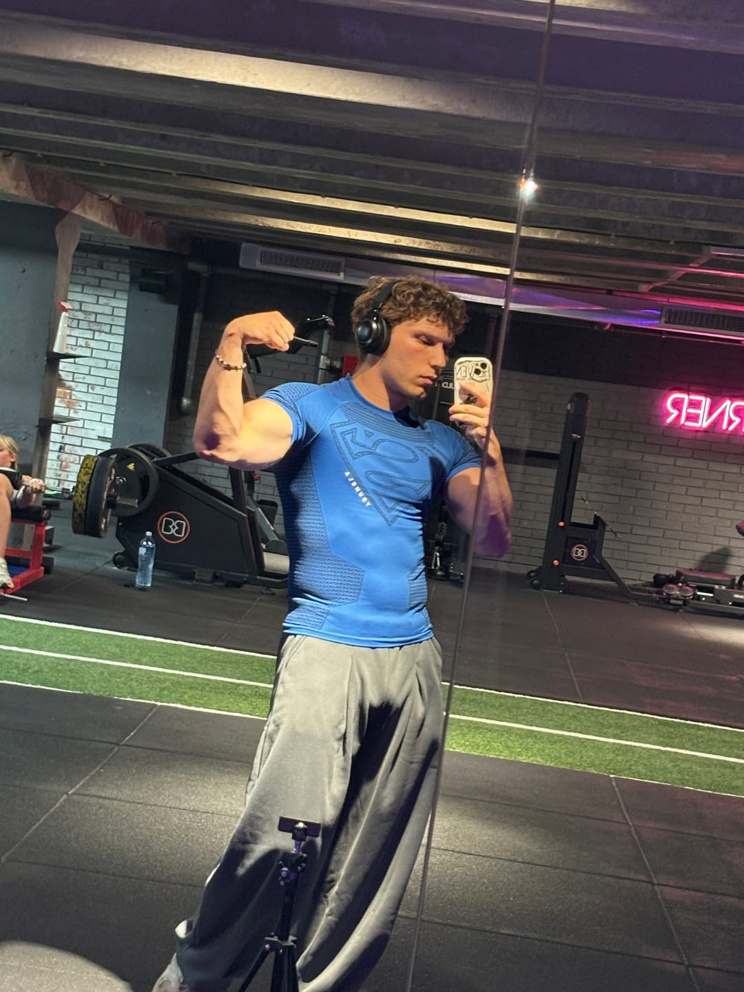 Customer photo review of 4117 - Superman Compression Tees