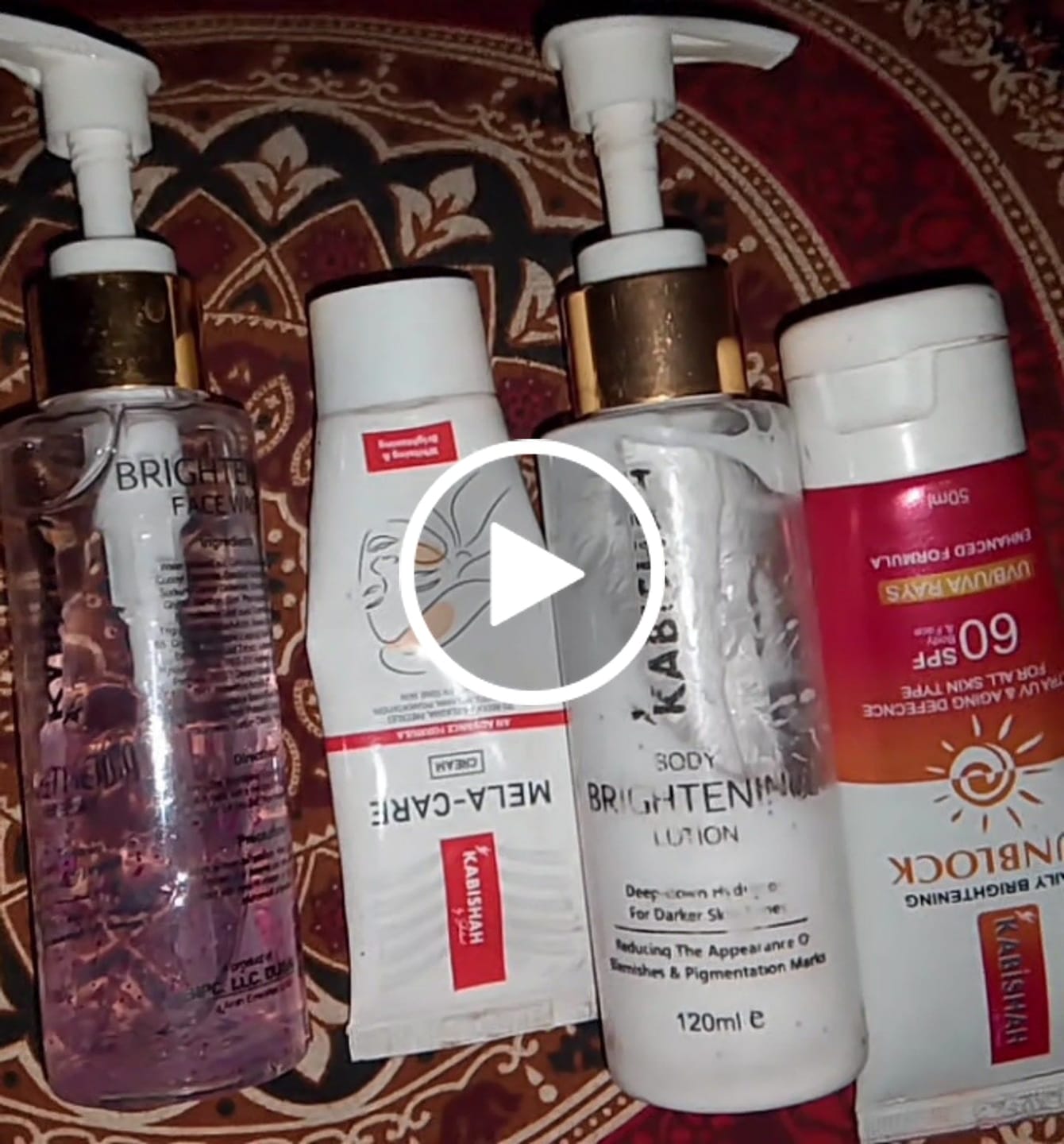 Customer video review of Special Pigmentation Bundle