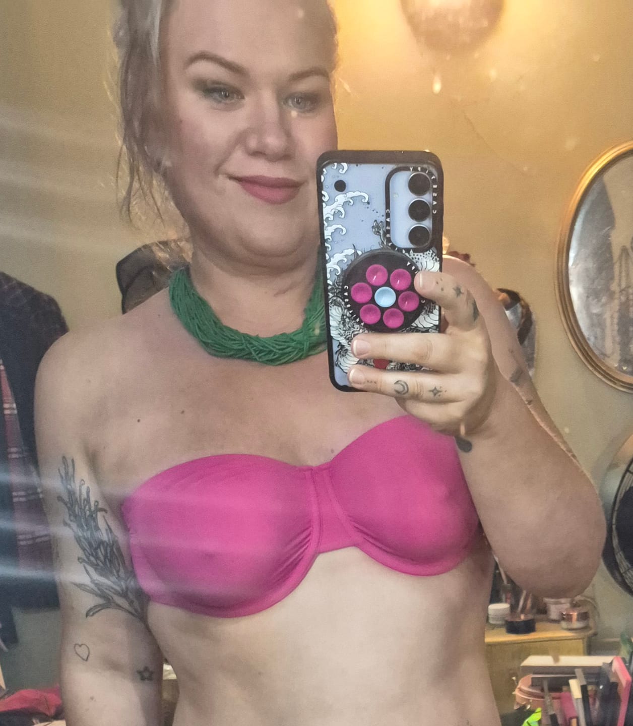 Customer photo review of The Strapless Bra - Strawberry Limited Edition