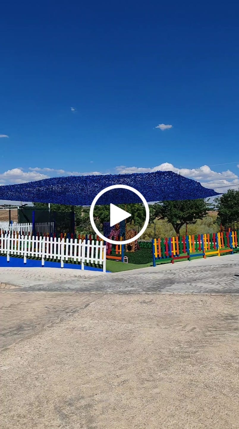 Customer video review of Red de camuflaje reforzada azul
