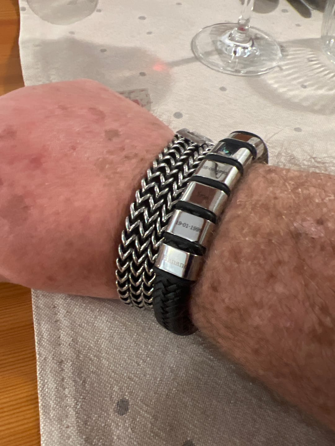 Customer photo review of Bracelet: Viking