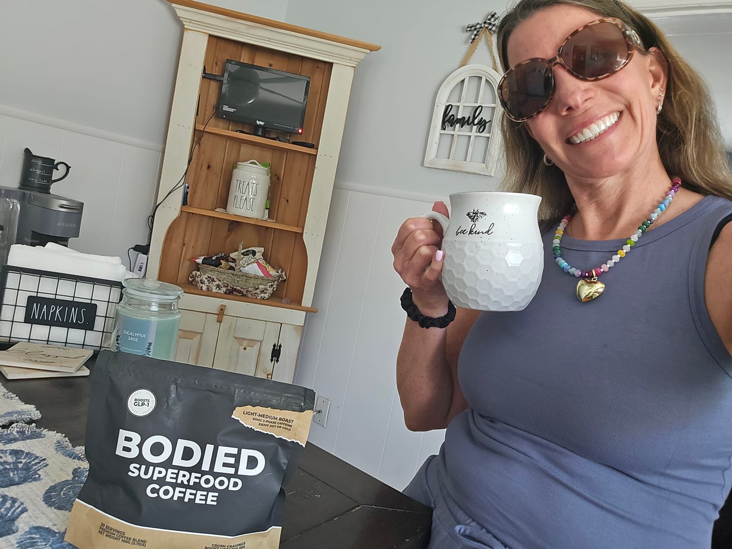 Customer photo review of GLP-1 SUPERFOOD COFFEE