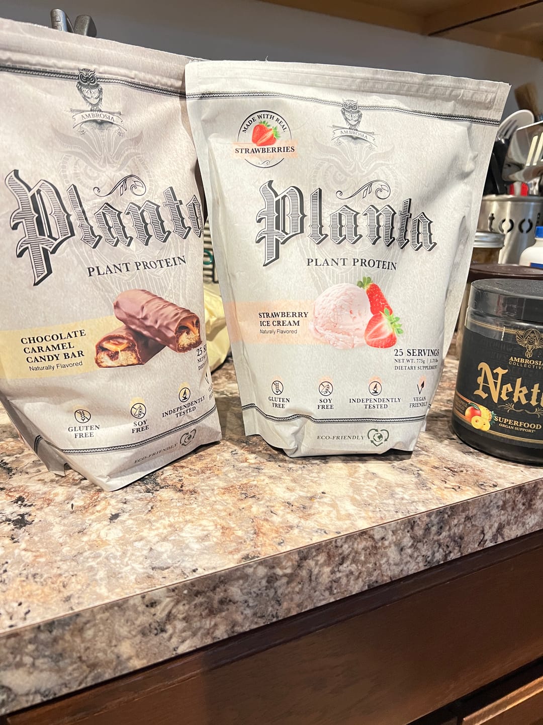 Customer photo review of Planta® - Premium Plant Protein (25 Servings)