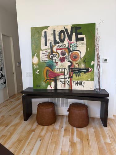 Customer review photo for Abstract Graffiti Art #GA139