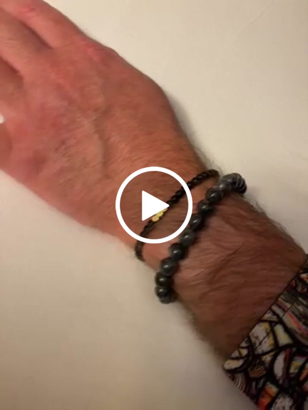 Customer video review of Obsidian Armband