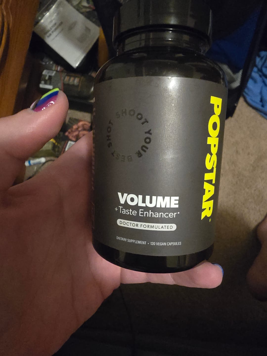 Customer photo review of Popstar Volume + Taste | 2 Month