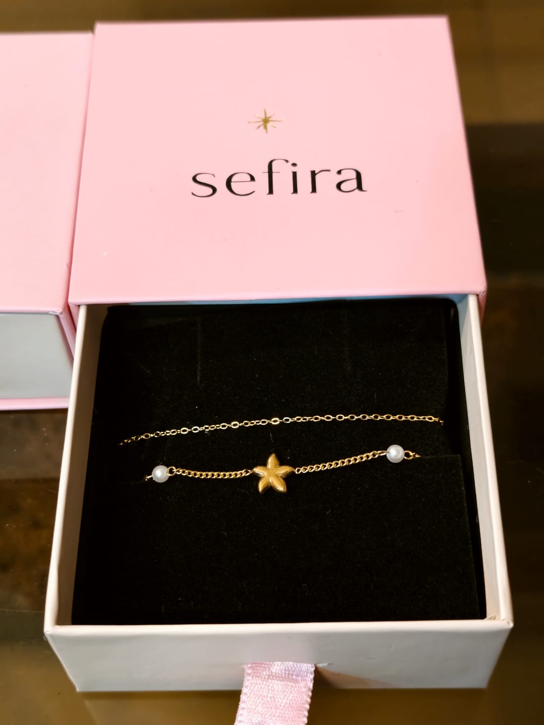 Customer photo review of Star Layered Bracelet