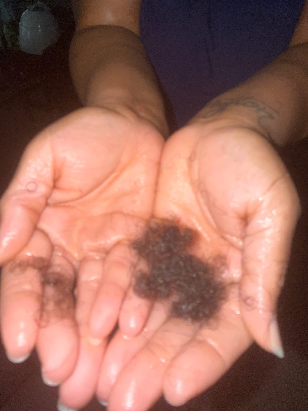 Customer photo review of Healthy Hair Starter Kit- Limited Edition