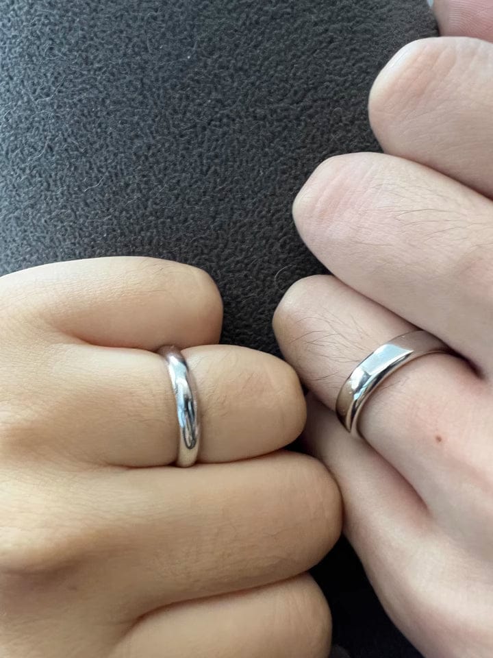 Customer photo review of Custom Polished Iridium Ring｜A Symbol of Endurance, Commitment & Scientific Reverence