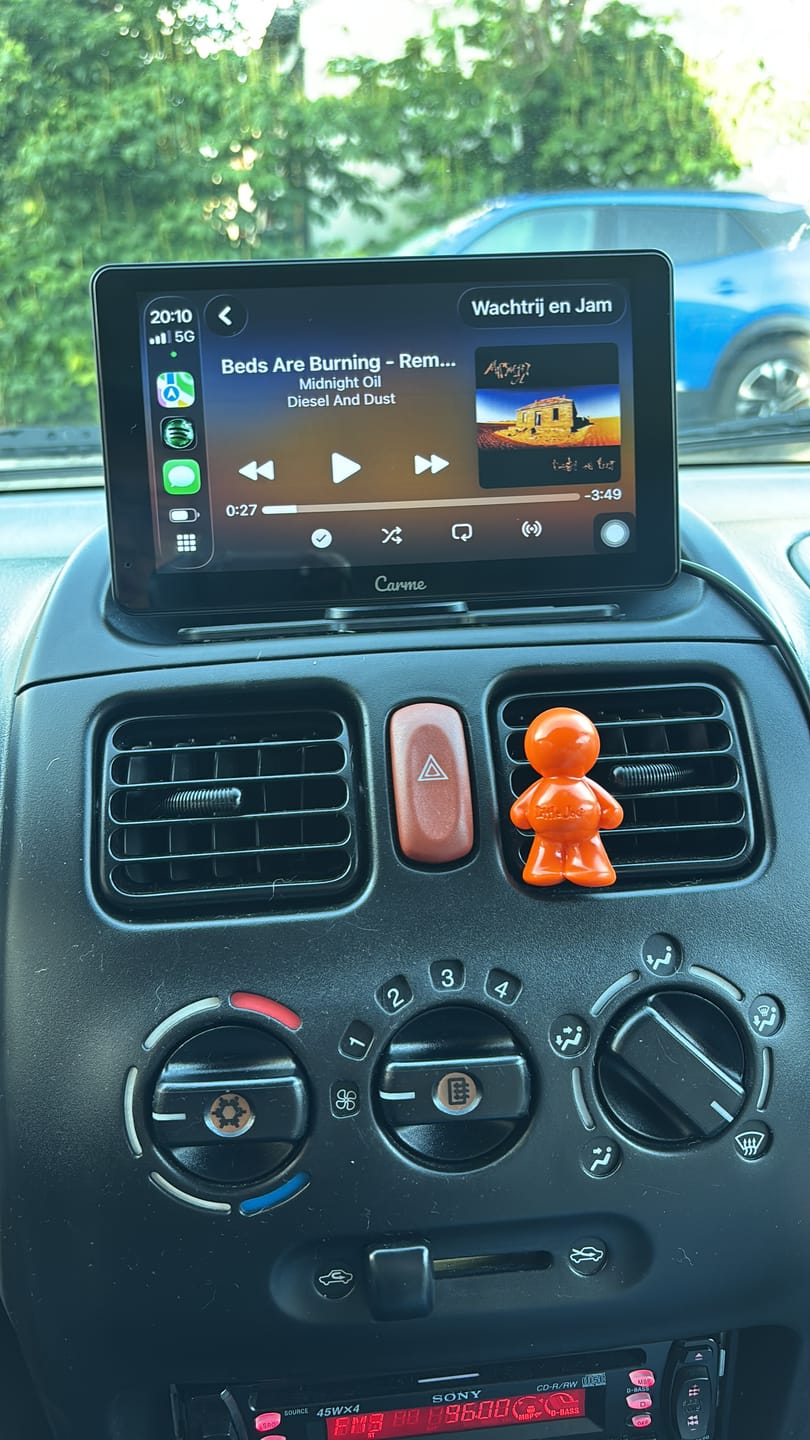 Customer photo review of CarPlay Scherm