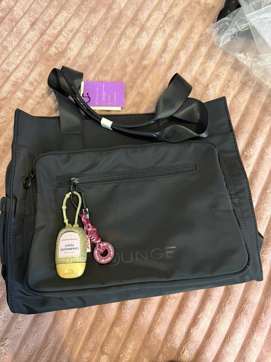 Customer photo review of Bolso Nylon Llavero Computador Icónica