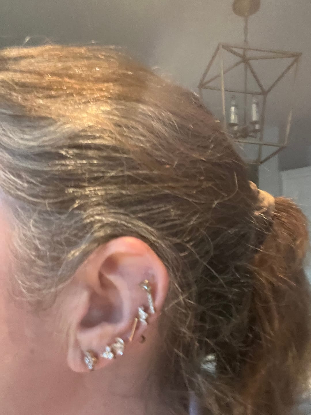 Customer photo review of Sandbar Comfort Earrings - PreOrder