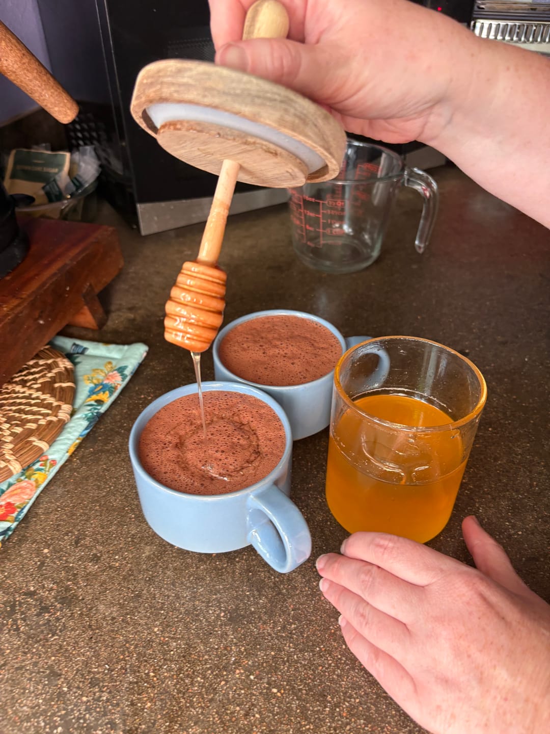 Customer photo review of Amazonian Gold Ceremonial Cacao