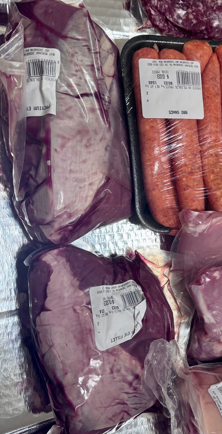 Customer photo review of Eye Fillet (1kg)