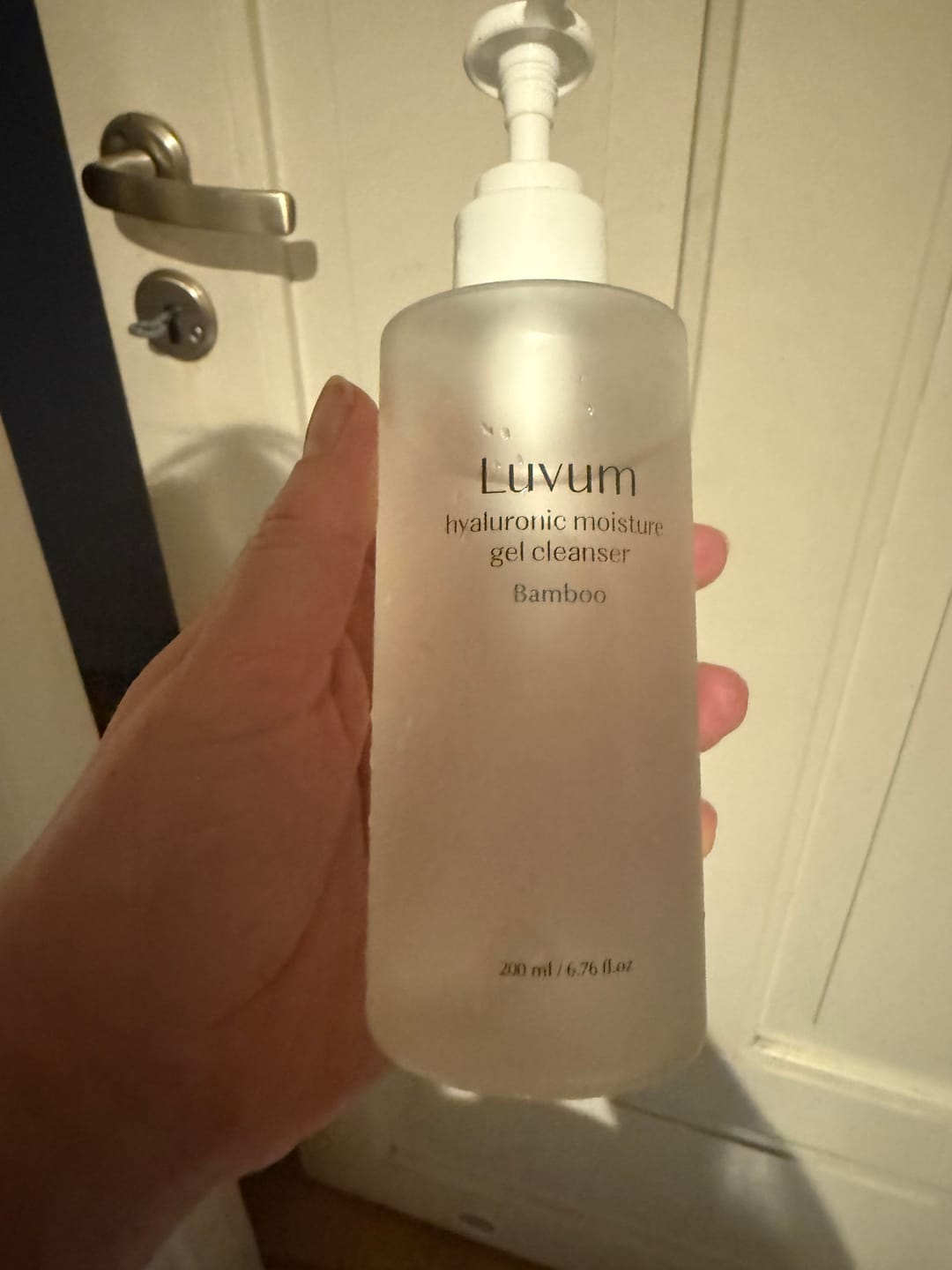 Customer photo review of Luvum Bamboo Hyaluronic Moisture Gel Rens (200ml)