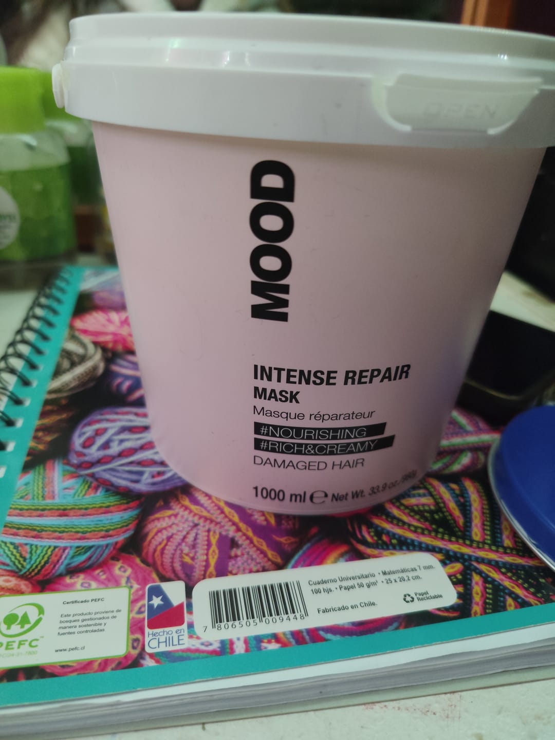 Customer photo review of Mascarilla Reparación Intensa Mood