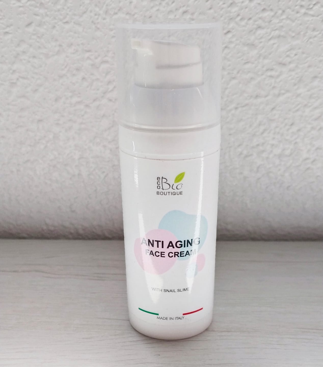Customer photo review of Anti Aging Face Cream