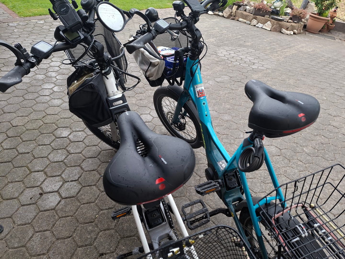 Customer photo review of Sella Fahrradsattel