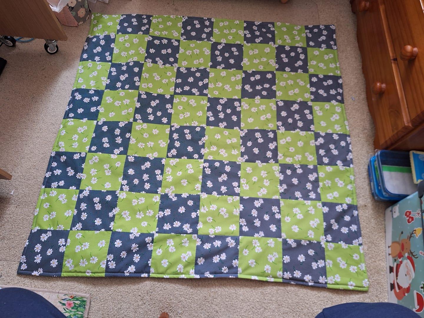 Customer photo review of 2oz Fire Retardant Wadding - 90cm wide