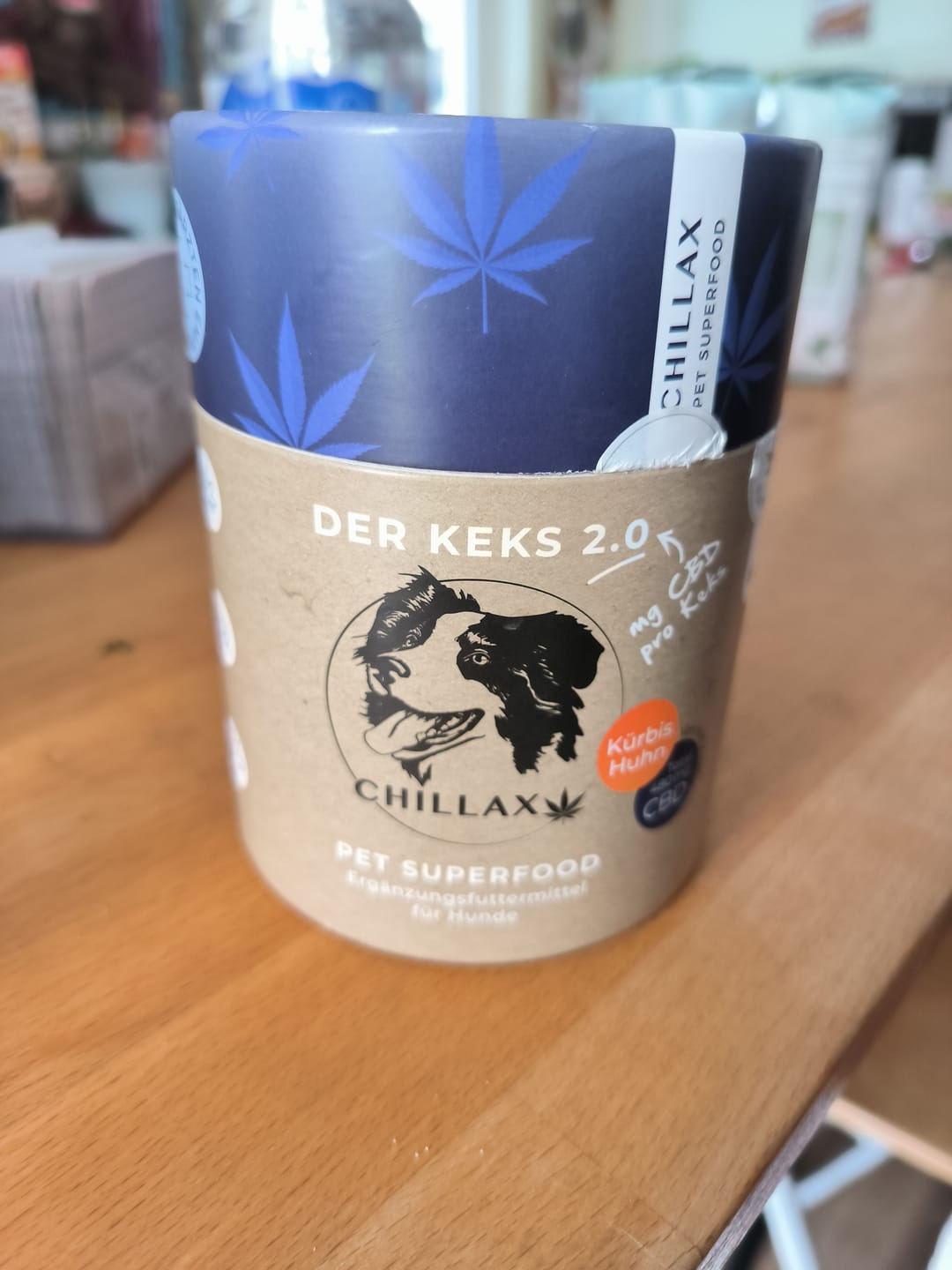 Customer photo review of Hundekekse - Kürbis-Huhn - 2 mg CBD