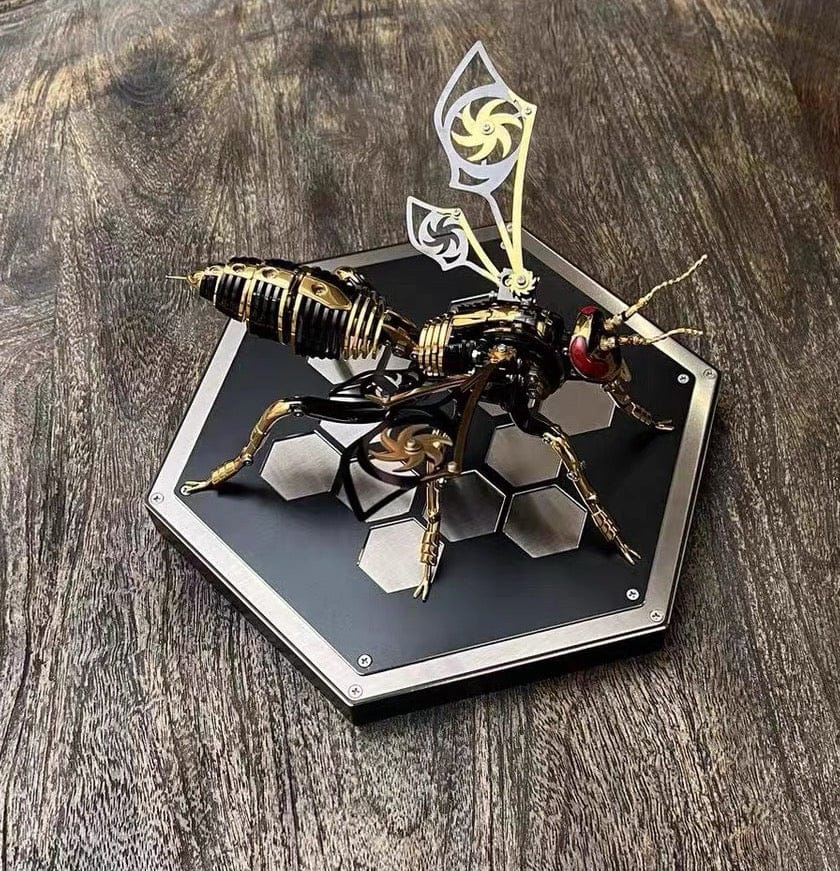 Customer photo review of Hornet King – Mechanical Metal Model Kit, DIY Assembly Collectible – 314 Pieces