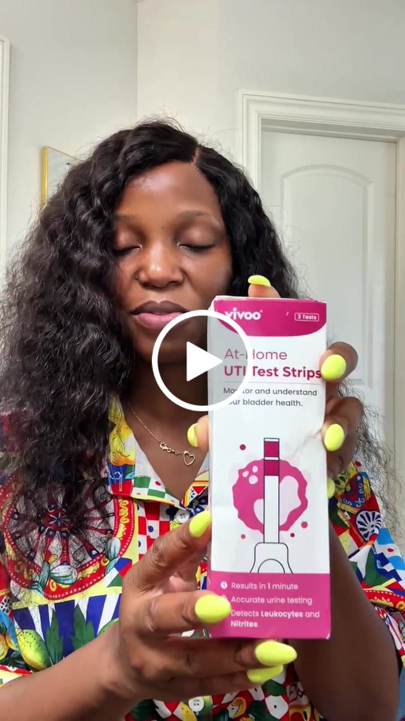 Customer video review of Vivoo At-Home UTI Test