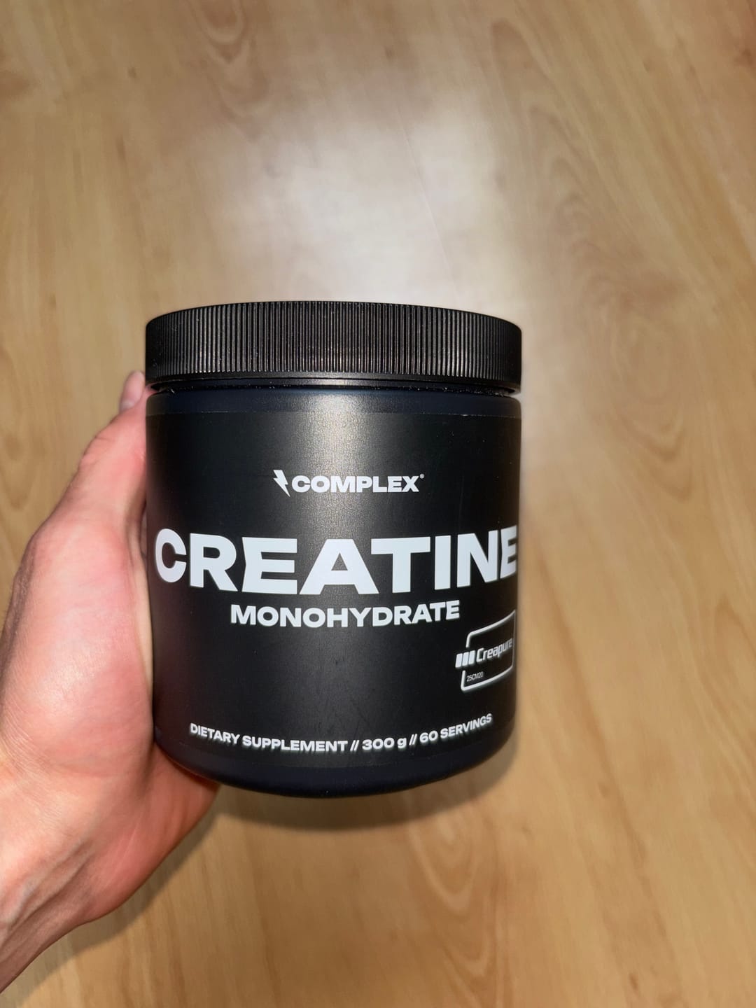 Customer photo review of Creatine Monohydrate