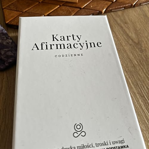 Recenzja produktu Karty Afirmacyjne ze zdjęciem od klienta