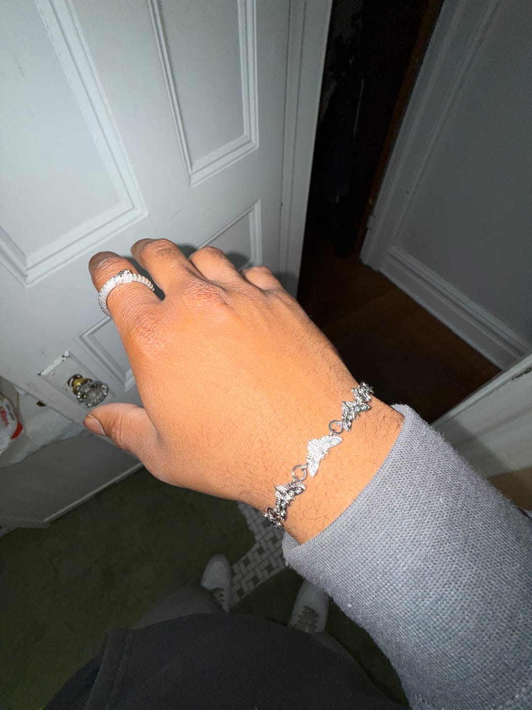 Customer photo review of MOTH BRACELET