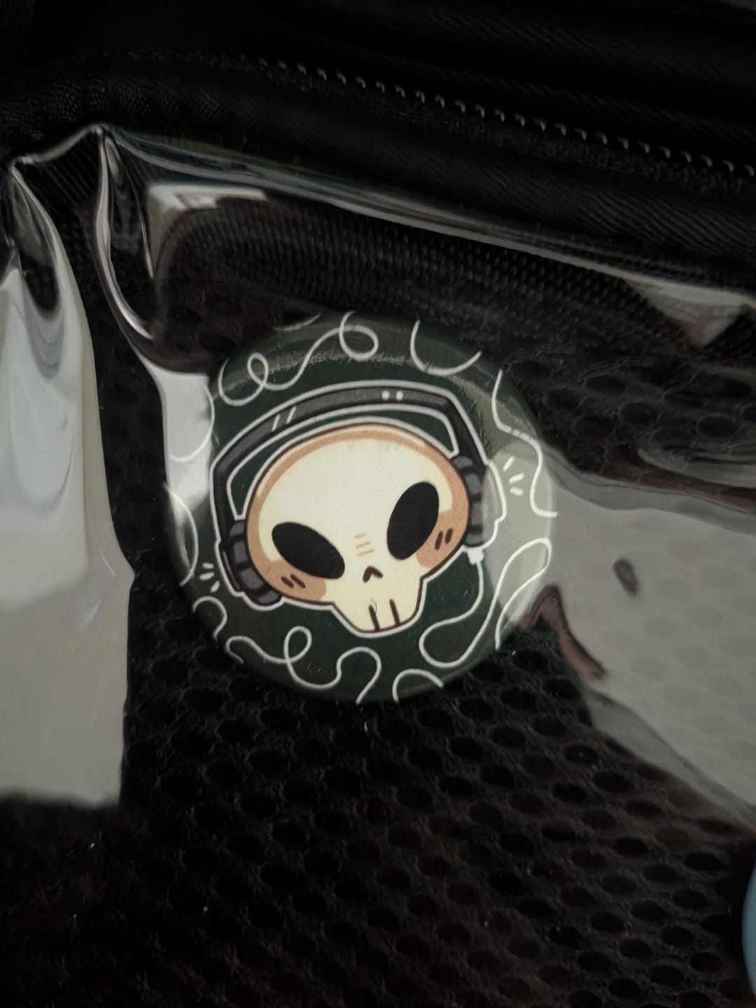 Customer photo review of Cute Scuba Diving Ghost Stickers