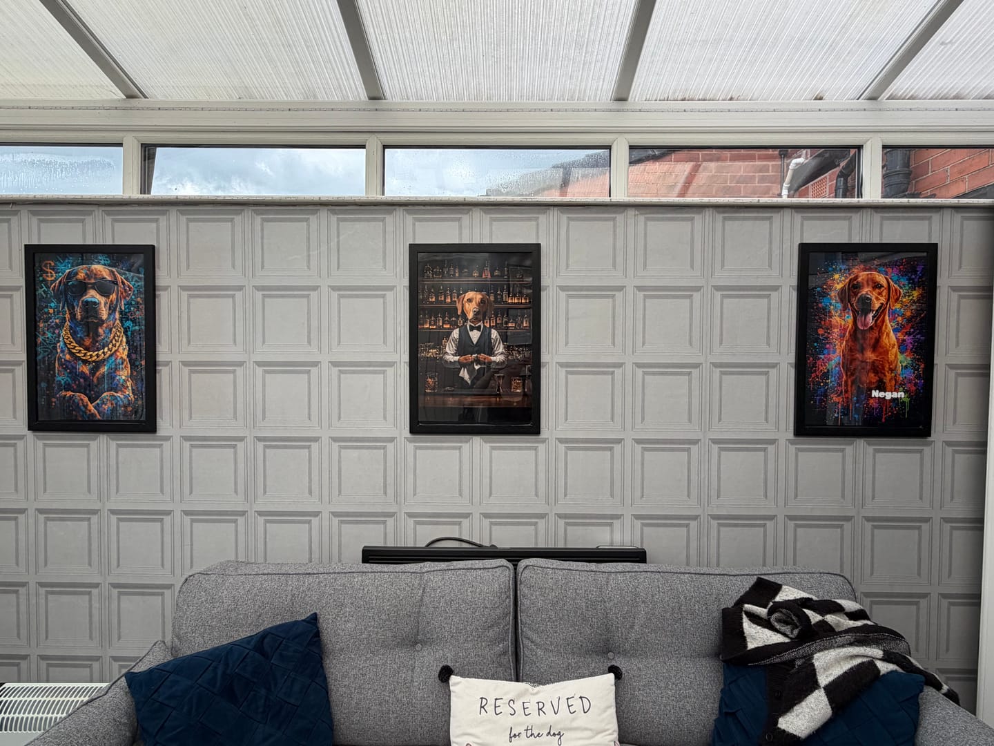 Customer photo review of Splash - Personalised Poster