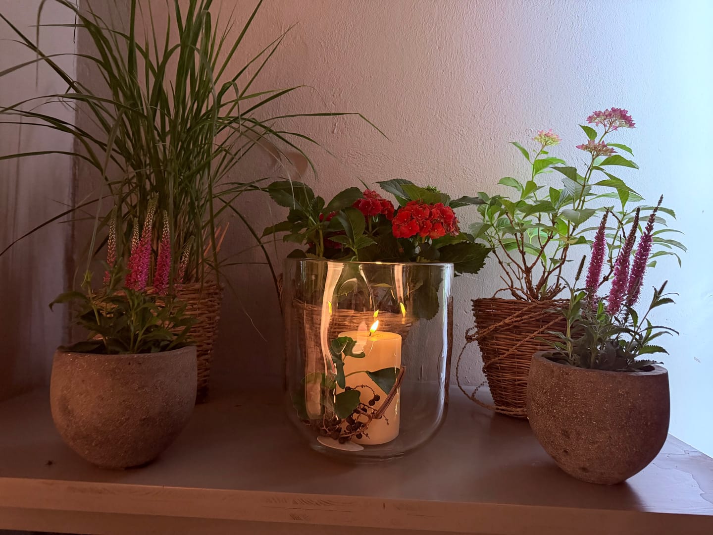 Customer photo review of LED Bloklys Ø 10 x 15 cm Cream