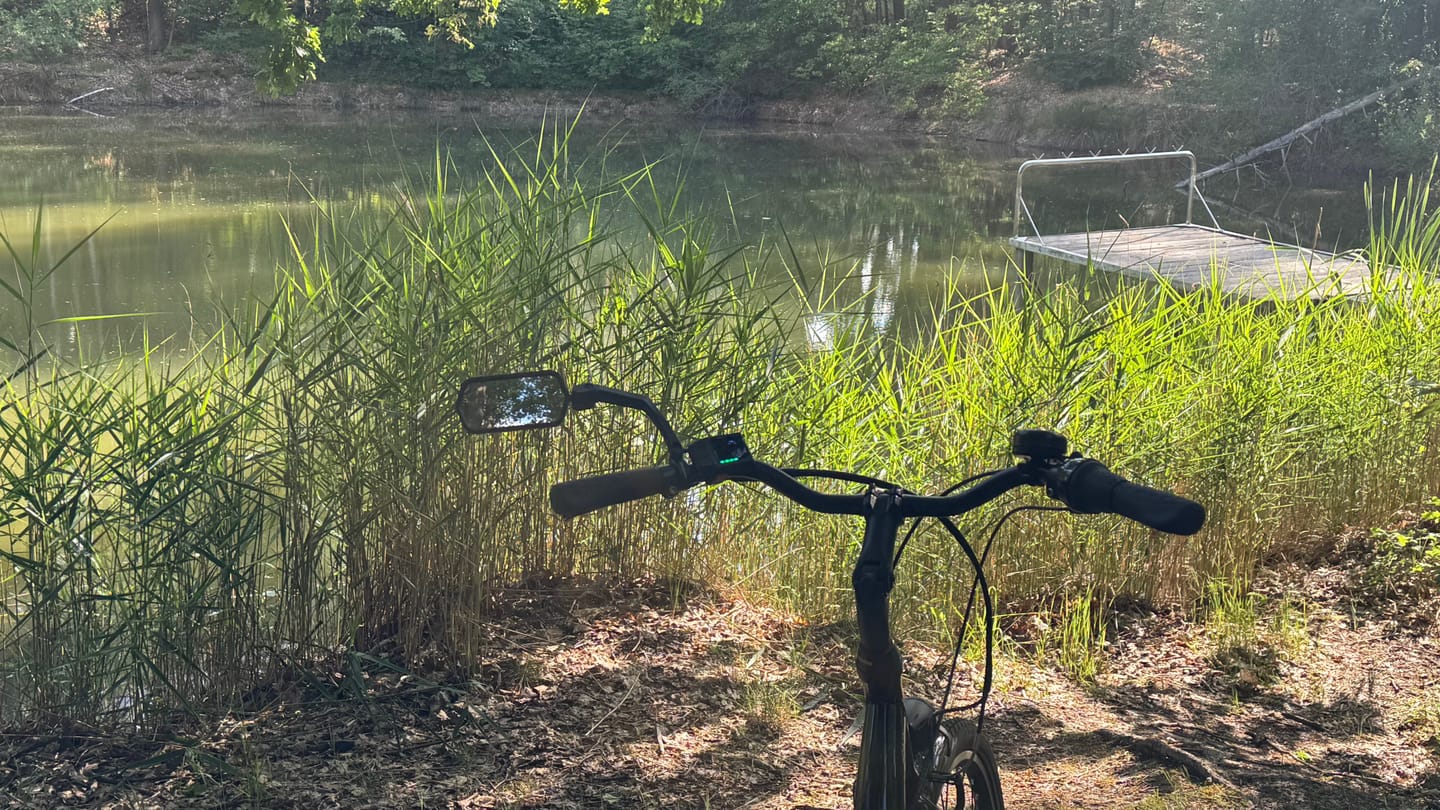 Customer photo review of NEXTCOVER® Fahrradspiegel für Lenker mit Echtglas
