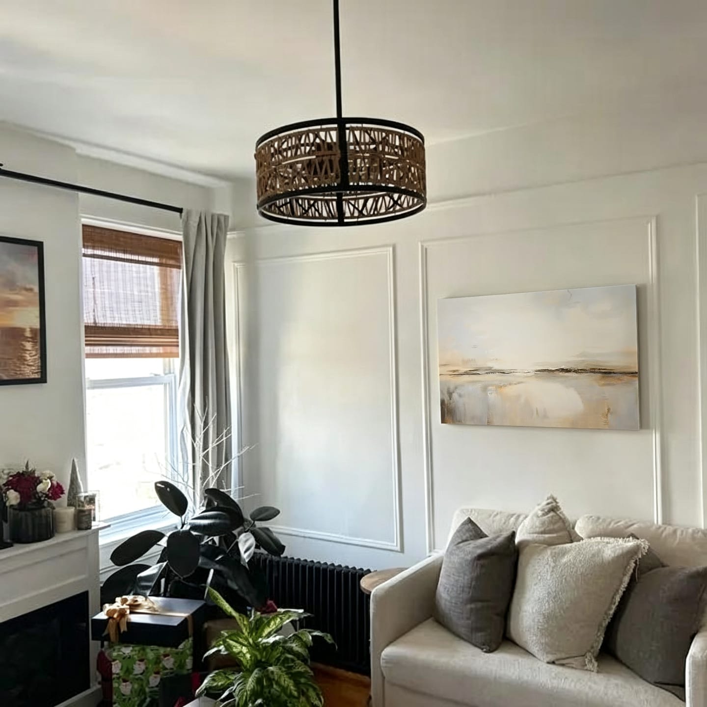 Customer photo review of Abstract Wall Art #VA133