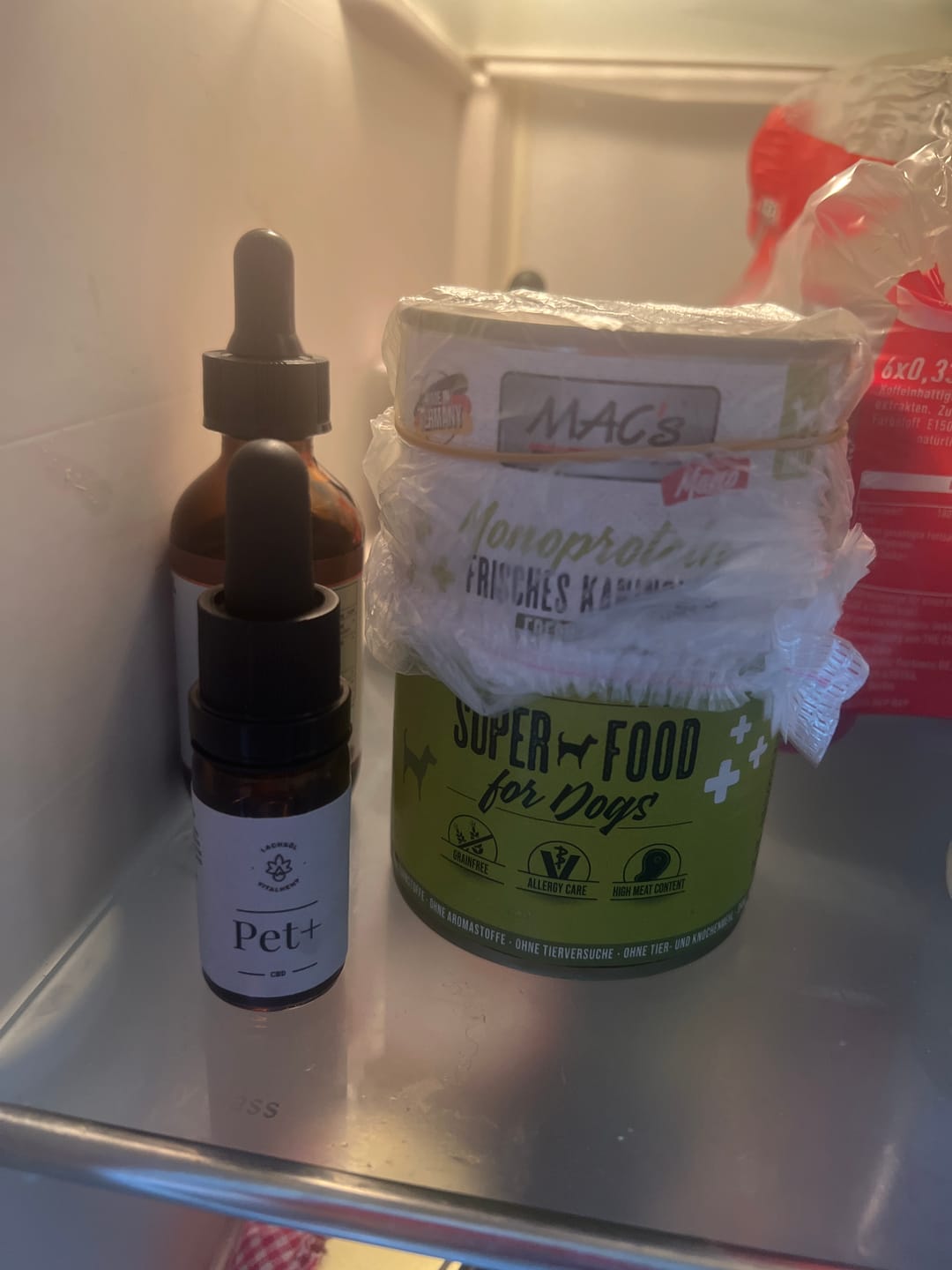 Customer photo review of CBD Öl für Tiere | Pet+ in Bio Lachsöl 6%