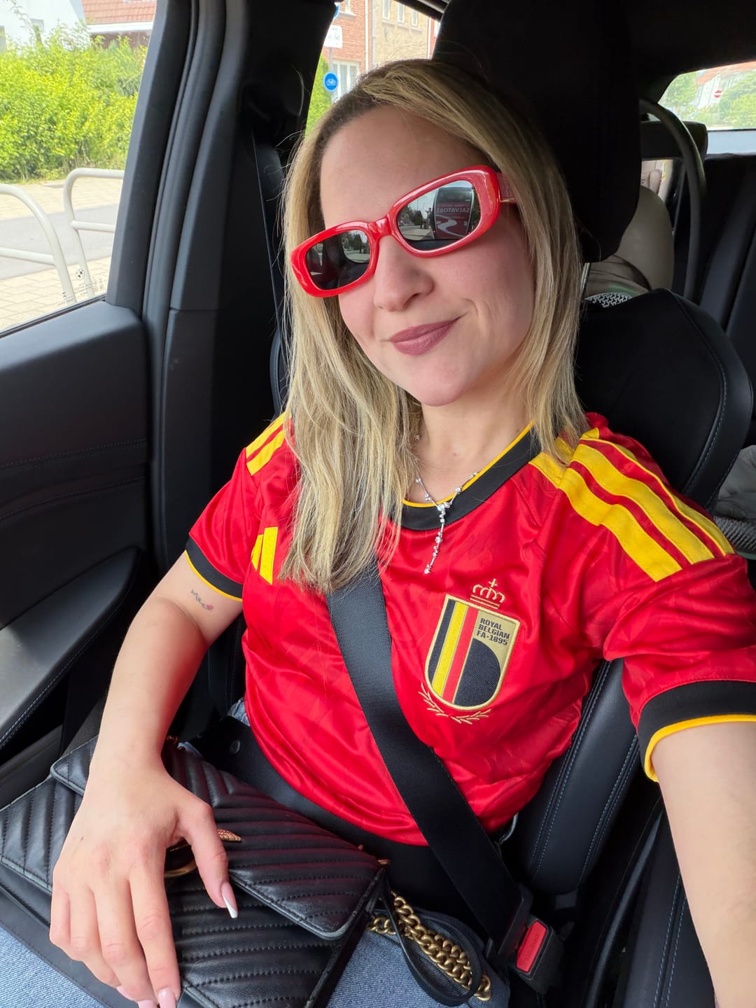 Customer photo review of Maillot Belgique Coupe du monde 2026