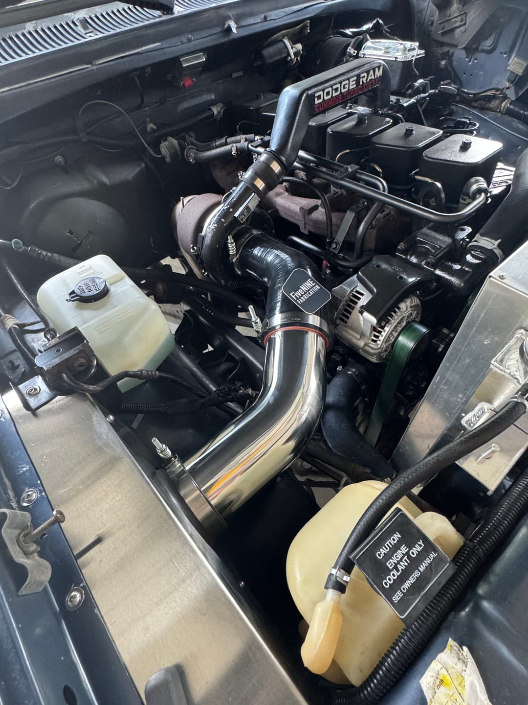 Customer photo review of 1989-1993 Dodge Ram 250/350 BHAF Cold Air Intake Kit