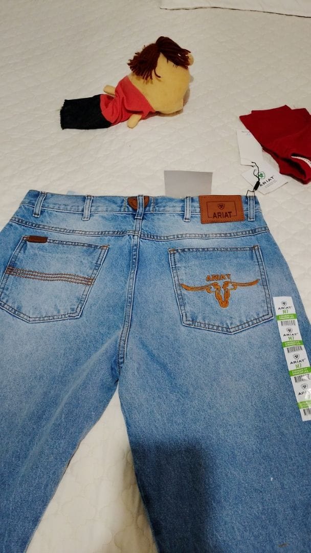 Customer photo review of Calça Country Masculina Ariat M5